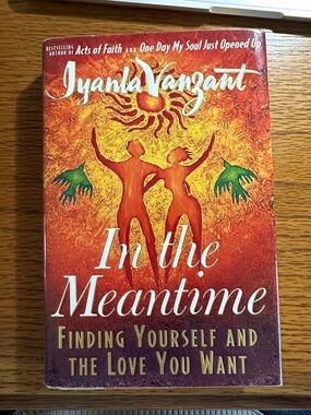 In the Meantime - Orange Hardcover Book